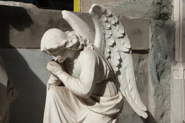 Poster - angel gathered in prayer