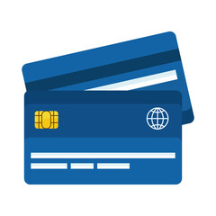 Sticker - credit cards economy