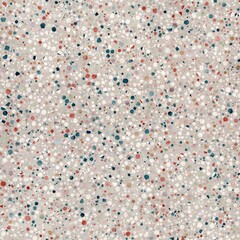 Wall Mural - Seamless modern abstract terrazzo pattern swatch. High quality illustration. Random trendy confetti design for textile print or interior design or floor. Colorful micro speckle tile mosaic material.