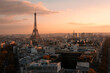 View of Paris form the Arc de Triomphe, Paris