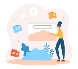Concept of browser window