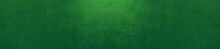 Panorama Abstract Green Christmas Background.