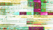 Video technology glitch background as wallpaper or tech related graphic design backdrop element