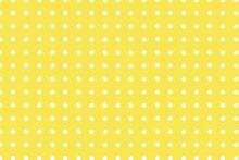Background With Dots, Pattern, Seamless Polka Pattern, Yellow Polka Dots Background, Dotted Background	