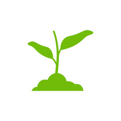 Wall Mural - plant icon design template vector