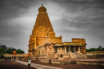 Tanjore Big Temple or Brihadeshwara Temple was built by King Raja Raja Cholan in Thanjavur, Tamil Nadu. It is the very oldest & tallest temple in India. This temple listed in UNESCO's Heritage Sites