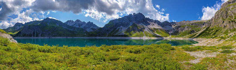 Wall Mural - Lake Lünersee Austria