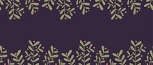 Christmas Mistletoe Seamless