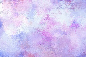 Wall Mural - abstract watercolor background with space, light grunge texture in trendy very peri color, pink, violet pastel wallpaper with paint strokes, lavender minimalistic grunge art