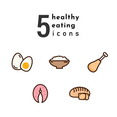 icons inline style proper nutrition