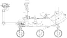 Mars Rover. Vector Rendering Of 3d