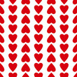 Seamless pattern with hearts. Casino gambling, poker background. Alice in wonderland ornament.