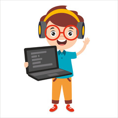 Cartoon Drawing Of A Programmer