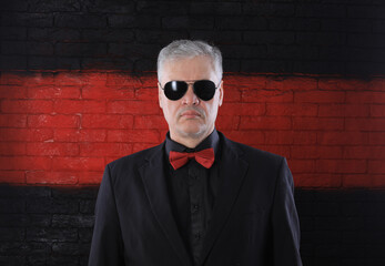 Wall Mural - studio portrait of a businessman