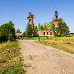 abandoned orthodox church