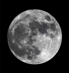 realistic full moon