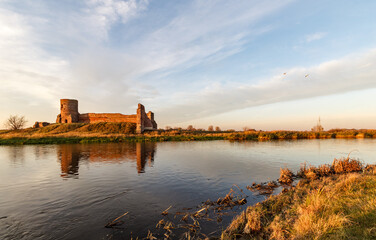 Wall Mural - Medieval royal castle in City of Kolo - Poland