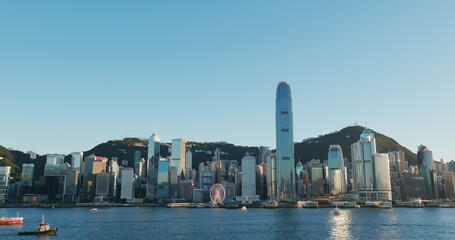 Fototapete - Hong Kong city