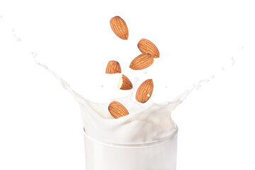 Sticker - Almond Milk splash