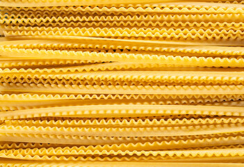 Sticker - texture of pasta closeup