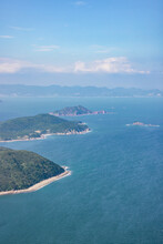 Wide View Of Port Island, Grass Island And North East Of Sai Kung, Hong Kong