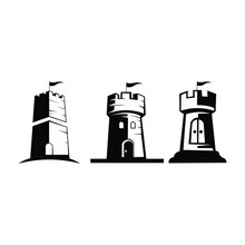Inspiration Castle Logo Template, Building Logo Design Vector