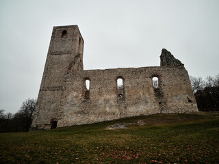 Wall Mural - Katarinka - Church and Monastery of St. Catherine ruins in Dechtice, Slovakia