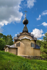 Wall Mural - Temple of the Holy Spirit, Flenovo, Russia