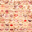 © lado2016 - Woman's lips..Multiple expressions,Female face