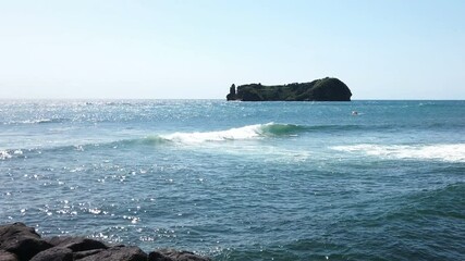 Wall Mural - vila franca do compo island on the azores