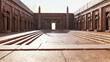 © Digital Storm - Ancient Egyptian architecture background. 3d rendering