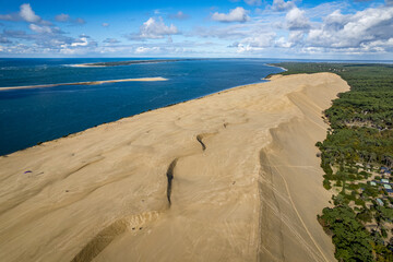 View from the sea Dune du Pilat