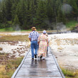 © Brad Pict - Yellowstone National Park - Mennonite tourists