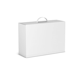 Sticker - Blank packaging box with handle