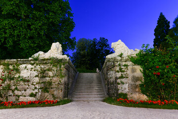 Canvas Print - Mirabell Gardens - Salzburg, Austria