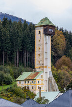 Old Mining Tower, Arnoldstein, Land Of Carinthia, Austria
