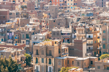 Wall Mural - panoramic views of cairo downtown