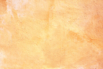 Wall Mural - Old stucco wall texture of yellow color