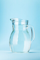 Canvas Print - Glass jug with water