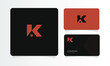 K House Brown Minimlist Logo
