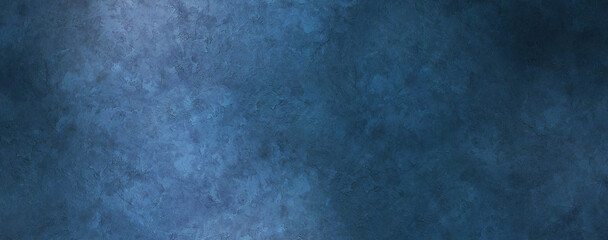 Wall Mural - Stone cement concrete texture toned classic blue color