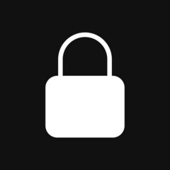 Poster - lock icon