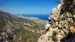 Hilarion Castle is one of the most beautiful monuments in Cyprus. Offers stunning views of the Mediterranean Sea and the city of Kyrenia (Girne)