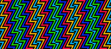 Zig-zag Creative Background. Multi-colored Striped Seamless Pattern. Bright And Colorful Modern Vector Texture. Op Art. 