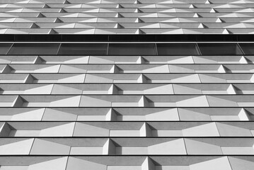 Poster - Exterior of modern architecture. Building abstract background