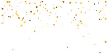 Abstract Gold Star Background
