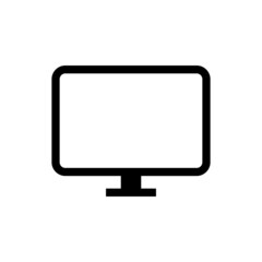 Canvas Print - Monitor icon