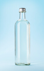 Canvas Print - Glass water bottle