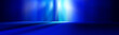Dark blue blank studio room gradient used for background and display your product or artwork.