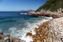 Looking South Towards Cape Point Over False Bay, Cape Point Nature Reserve, Near Cape Town